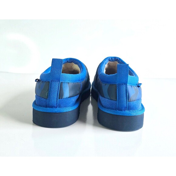 UGG Men\'s Tasman LTA Cali Topo Slippers Ocean Blue Camo Puff Sz 12 45 main image 7